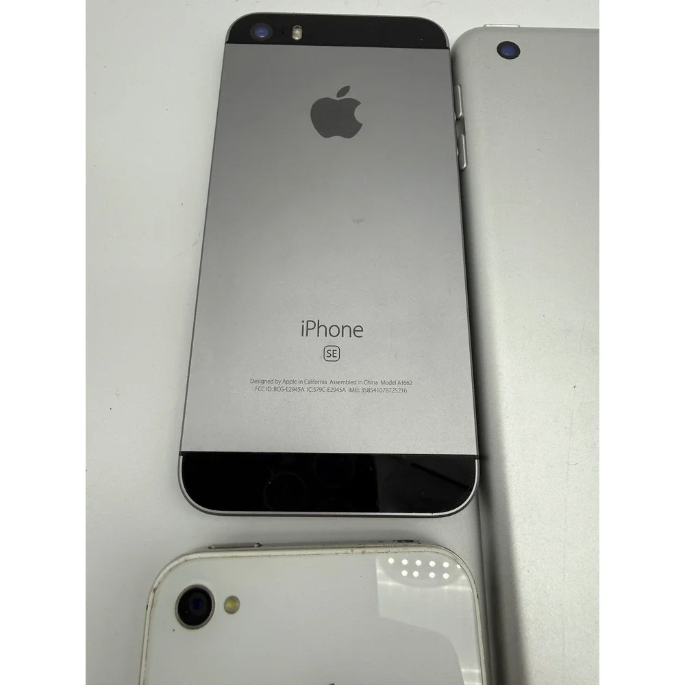Apple iPhone iPad Lot 9 Devices Untested For Parts iPhone SE 6s 5c 4s iPad